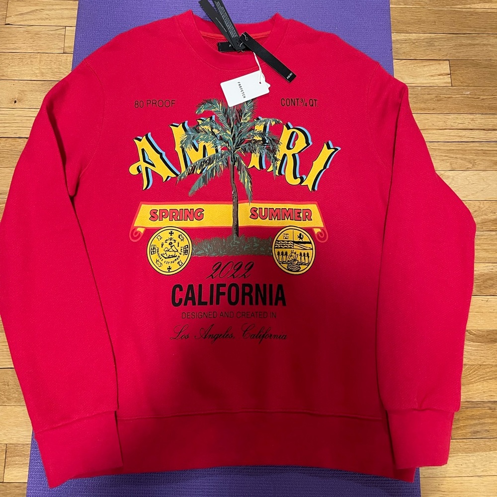 New Amiri sweater oversize